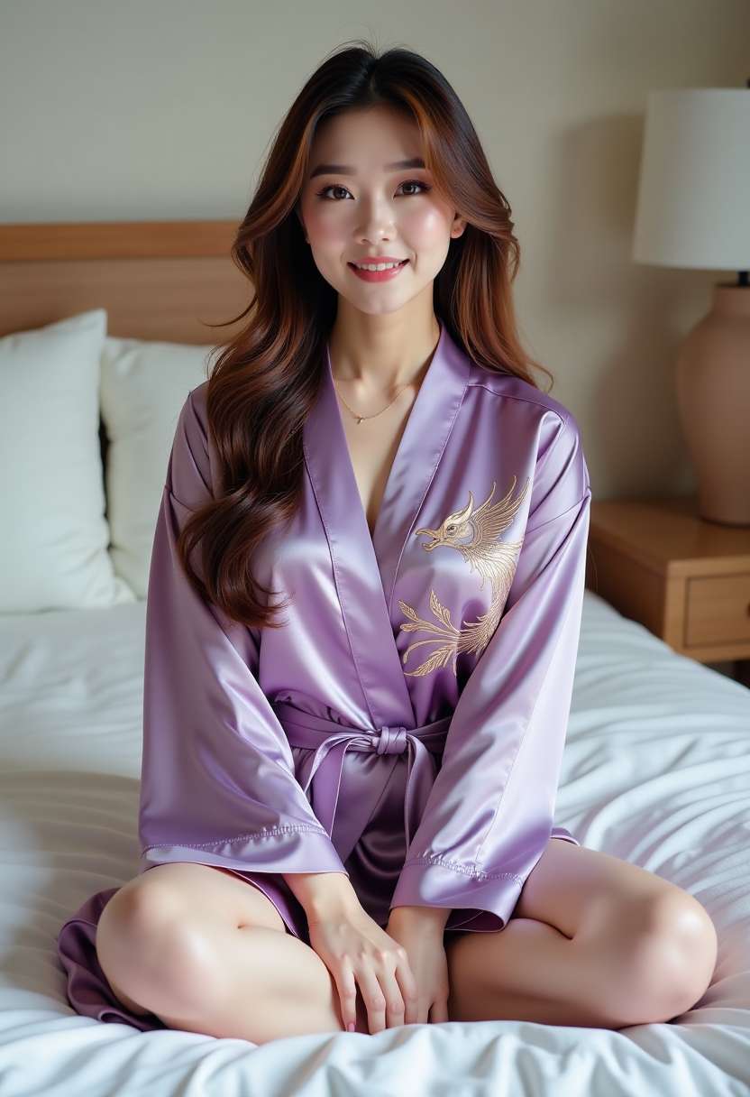 晚霞中的重逢